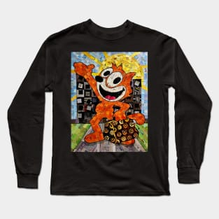 Felix Goes to Fifth Ave! Long Sleeve T-Shirt